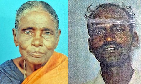 கொலை செய்யப்பட்ட சிவந்திப்பூ- கைது செய்யப்பட்ட முருகன்.