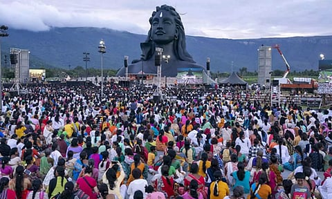 2023-ம் ஆண்டில் ஆதியோகியை காண வந்த 80 லட்சம் பேர்