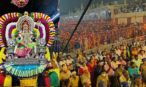 மேல்மலையனூரில் அமாவாசை ஊஞ்சல் உற்சவம்