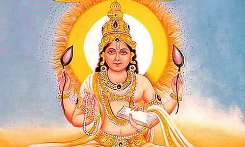 சூரியன் பதினாறு போற்றி