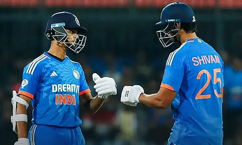 துபே- ஜெய்ஸ்வால் அதிரடி: ஆப்கானிஸ்தானை வீழ்த்தி தொடரை கைப்பற்றியது இந்தியா