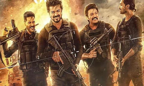 'The GOAT' படத்தின் புதிய போஸ்டர் வெளியீடு