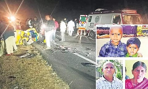 தெலுங்கானாவில் ஆட்டோ-கார் மோதல்: 4 பேர் பலி