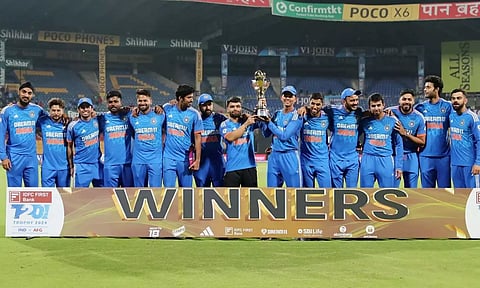 2வது சூப்பர் ஓவரில் வெற்றி: டஃப் கொடுத்த ஆப்கானிஸ்தானை ஒயிட்வாஷ் செய்த இந்தியா