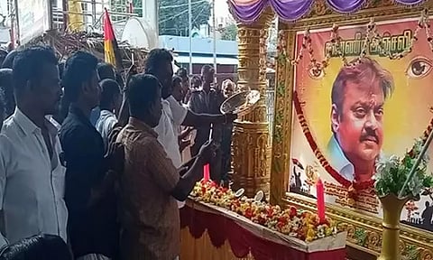 மறைந்த விஜயகாந்தின் படத்திறப்பு விழா- 24ம் தேதி நடக்கிறது