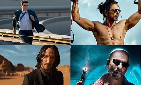 உலக ஆக்ஷன் ஹீரோக்களுடன் மோதும் இந்திய ஹீரோ