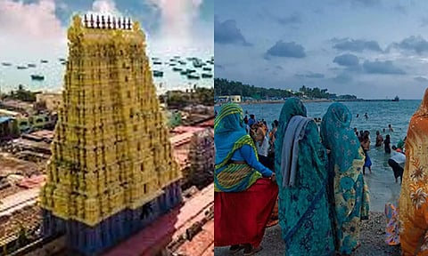 பொது போக்குவரத்து தடையால் ராமேசுவரத்தில் ராஜஸ்தானை சேர்ந்த 1,200 பக்தர்கள் தவிப்பு