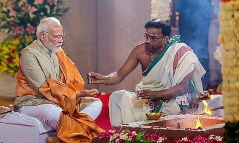 ராமர் பாலம் தொடங்கிய இடத்தில் பிரதமர் மோடி நாளை சிவ பூஜை