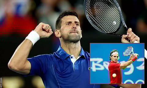 ஆஸ்திரேலிய ஓபன் காலிறுதியில் ஜோகோவிச்: பெடரர் சாதனையை சமன் செய்தார்