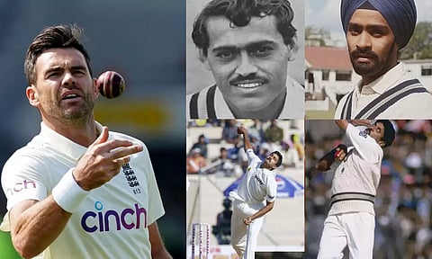 இந்தியா-இங்கிலாந்து டெஸ்ட் - அதிக விக்கெட்டுகள் வீழ்த்திய 6 வீரர்கள்