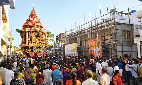 நாகராஜா கோவிலில் தைத்திருவிழா தேரோட்டம்