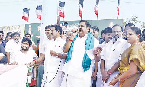 தமிழகத்தில் வேளாண்மையை பாதுகாத்தது அ.தி.மு.க. அரசு- எடப்பாடி பழனிசாமி