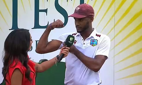 இந்த பலம் போதுமா..? வெற்றிக்கு பிறகு கெத்தாக பேட்டியளித்த வெஸ்ட் இண்டீஸ் கேப்டன் க்ரைக்