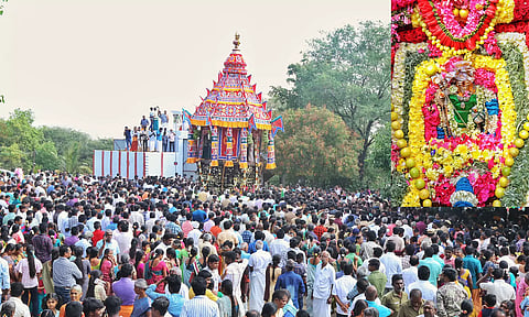 கதித்தமலை வெற்றிவேலாயுதசாமி கோவில் தைப்பூச தேர்த்திருவிழா