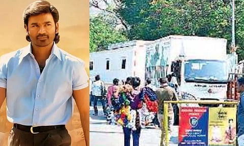 நெரிசலால் பக்தர்கள் அவதி... திருப்பதியில் தனுஷ் படப்பிடிப்பு ரத்து