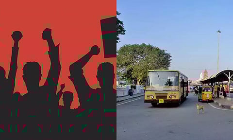 மத்திய அரசை கண்டித்து வேலைநிறுத்தம்: 16-ந்தேதி பஸ்கள் ஓடுமா?