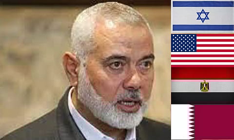 போர்நிறுத்தம்: இஸ்ரேலின் திட்டம் குறித்து ஹமாஸ் தலைவர் பதில்