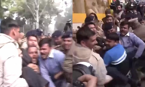 மேயர் தேர்தல் மோசடி: சண்டிகரில் இளைஞர் காங்கிரசார் ஆர்ப்பாட்டம்