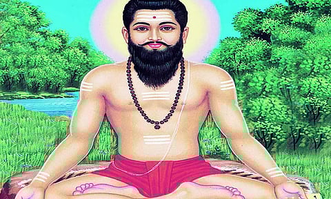 கடுந்தவம் புரிந்த காலவமுனிவர்