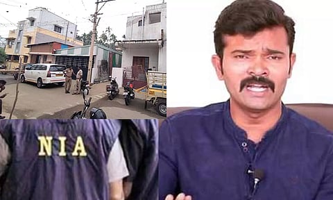 நாம் தமிழர் நிர்வாகிகள் வீடுகளில் என்.ஐ.ஏ அதிரடி சோதனை