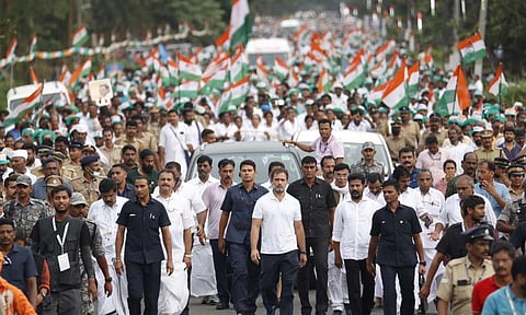 ராகுல் காந்தியின் நடை பயணத்திற்கு 71.8 கோடி ரூபாய் செலவு செய்த காங்கிரஸ்