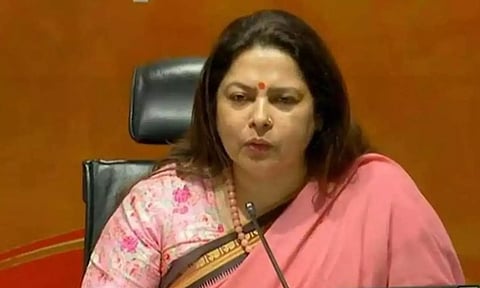 கோஷம் எழுப்பாதவர்களை கண்டித்த மத்திய மந்திரி: இதுதான் காரணம்