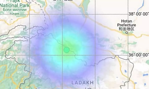 லடாக்கின் கார்கில் மற்றும் மேகாலயாவில் நில அதிர்வு