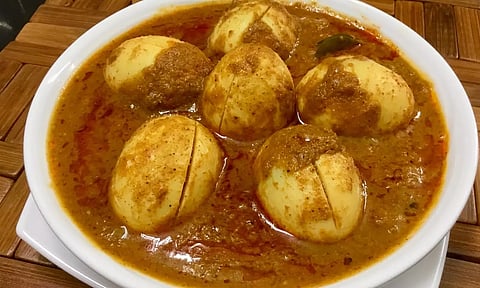 தாபா ஸ்டைல் முட்டை மசாலா