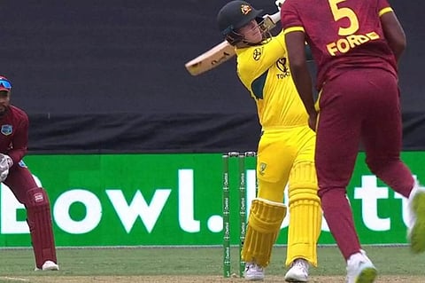 3-வது ஒருநாள் போட்டி: வெஸ்ட் இண்டீஸ் இலக்கை 6.5 ஓவரில் கடந்த ஆஸ்திரேலியா