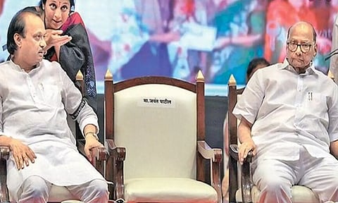 அஜித் பவார் வசம் சென்ற தேசியவாத காங்கிரஸ்- தேர்தல் ஆணையம்