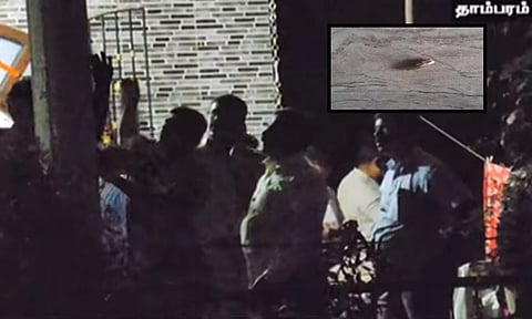 சென்னை தாம்பரத்தில் வீட்டில் துப்பாக்கி குண்டு பாய்ந்ததால் பரபரப்பு