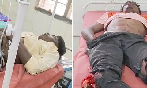 திருப்பத்தூர் அருகே விபத்து- வெளிநாட்டில் இருந்து திரும்பிய வாலிபர் உள்பட 2 பேர் பலி