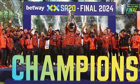 "SA20" டி20 லீக்கில் சாம்பியன் பட்டம் வென்றது சன்ரைசர்ஸ்