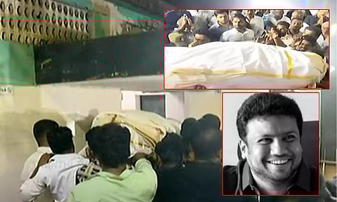 மகன் வெற்றியின் உடல் தகனம்: நான் மனம் கலங்கமாட்டேன் என சைதை துரைசாமி உருக்கமான பேச்சு