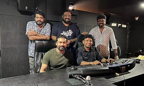 'கங்குவா' படத்தின் போஸ்ட் புரொடக்ஷன் பணியில் நடிகர் சூர்யா