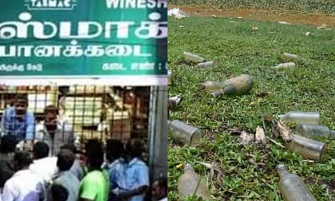 மது அருந்திய காலி பாட்டில்களை இனி ரோட்டில் தூக்கி வீசாதீங்க- டாஸ்மாக் புதிய திட்டம்