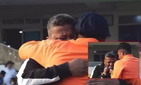 இந்திய அணியில் சர்பராஸ் கான் அறிமுகம்: தந்தை மற்றும் மனைவி ஆனந்த கண்ணீர்