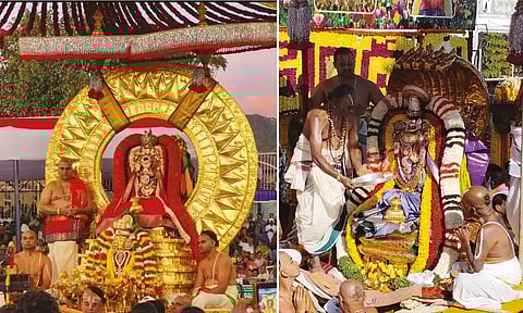 திருப்பதியில் ரத சப்தமி விழா: 7 வாகனங்களில் ஏழுமலையான் பவனி