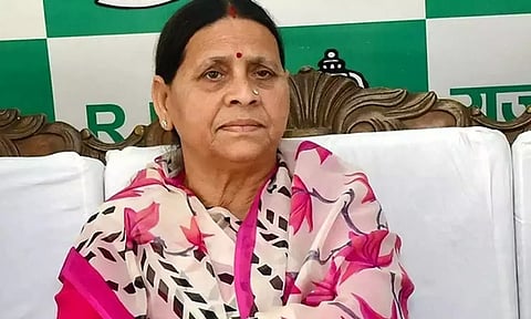 பீகார் சட்டசபை மேல்சபை எதிர்க்கட்சி தலைவராக ராப்ரி தேவி தேர்வு