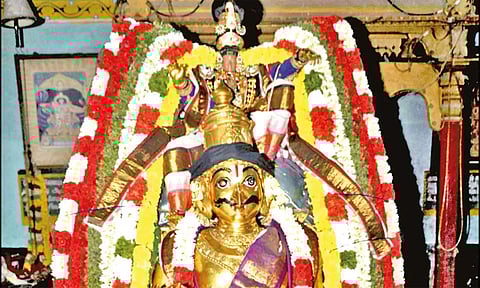 திருக்கண்ணபுரம் சவுரி ராஜபெருமாள் கோவில் கருடசேவை