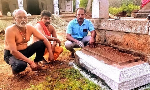 கெங்குவார்பட்டியில் 13-ம் நூற்றாண்டை சேர்ந்த பிற்கால பாண்டியர் கல்வெட்டு கண்டுபிடிப்பு