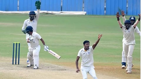 7 ஆண்டுகளுக்குப் பிறகு ரஞ்சி கோப்பையில் காலிறுதிக்கு முன்னேறிய தமிழ்நாடு