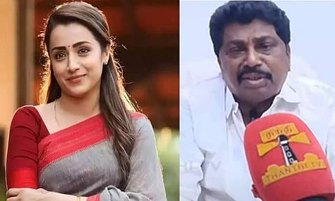 'கூவத்தூரில் நடிகைகள்' - அதிமுக முன்னாள் நிர்வாகி ஏ.வி.ராஜு மன்னிப்பு கேட்டார்