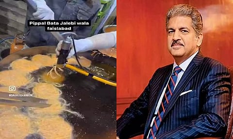 கையால் ஜிலேபி சுடுவதே எனக்கு பிடிக்கும்: வீடியோவை பகிர்ந்து ஆனந்த் மஹிந்திரா கருத்து