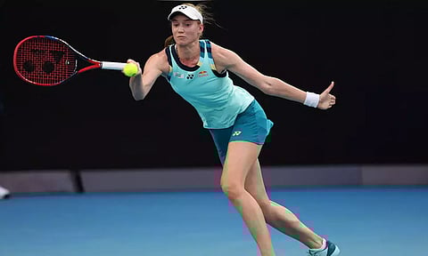 துபாய் சாம்பியன்ஷிப்: 3வது சுற்றுக்கு முன்னேறினார் எலினா ரிபாகினா