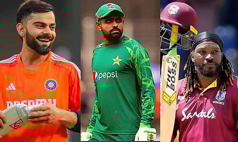 டி20 கிரிக்கெட்டில் கோலி, கெய்ல் சாதனையை முறியடித்த பாபர் அசாம்