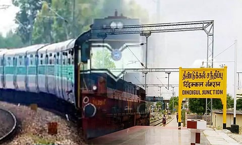 பெங்களூரு-நாகர்கோவில் ரெயில் இன்று முதல் திண்டுக்கல் வரை மட்டுமே இயக்கம்