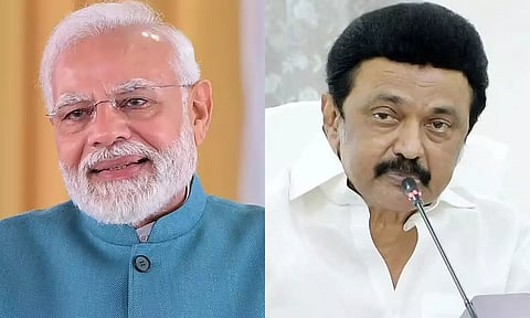 குலசேகரன்பட்டினம் ராக்கெட் ஏவுதளத்திற்கு அடிக்கல்: பிரதமர் மோடியுடன் மு.க.ஸ்டாலின் பங்கேற்பு