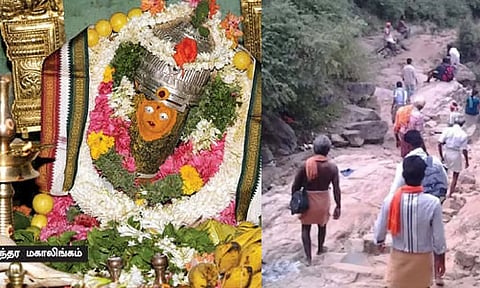 பவுர்ணமியை முன்னிட்டு சதுரகிரியில் குவிந்த பக்தர்கள்