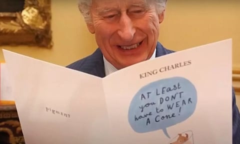 "உங்கள் கடிதங்கள் எனக்கு கண்ணீரை வரவழைத்தன": மன்னர் சார்லஸ்